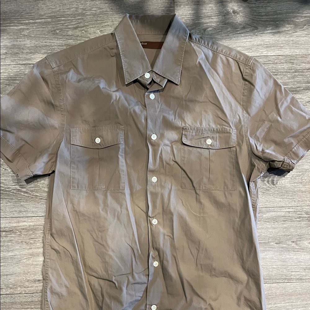 Perry Ellis short sleeve button up for men